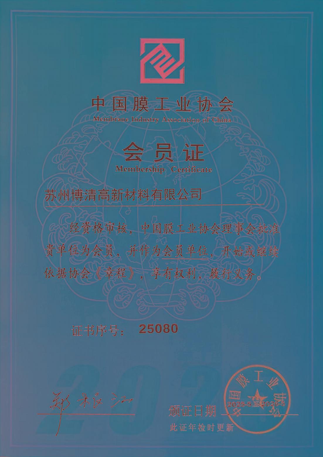 Enterprise qualification certificate