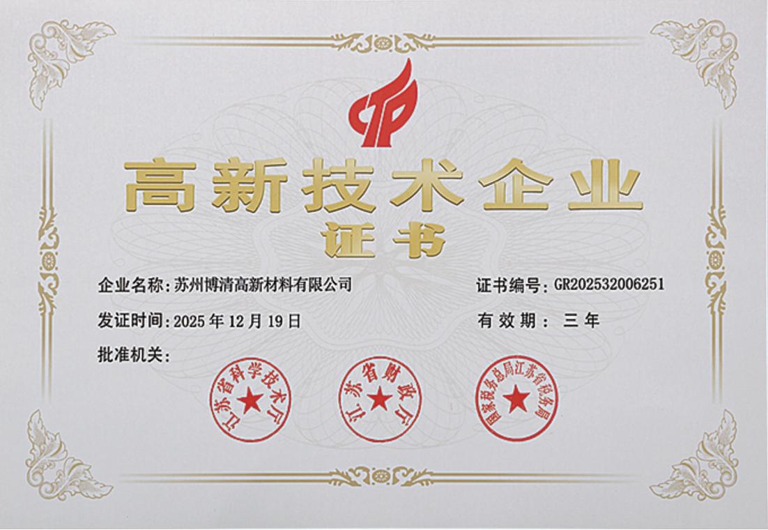 Enterprise qualification certificate